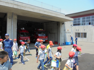 弥彦小学校 弥彦消防署を見学しました ４年生社会科 災害からまちを守るために